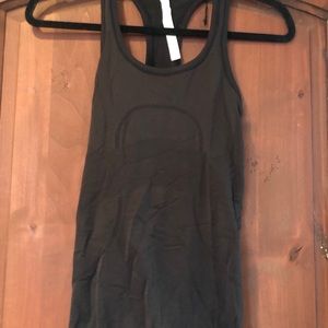 Lululemon Black Razorback Tank